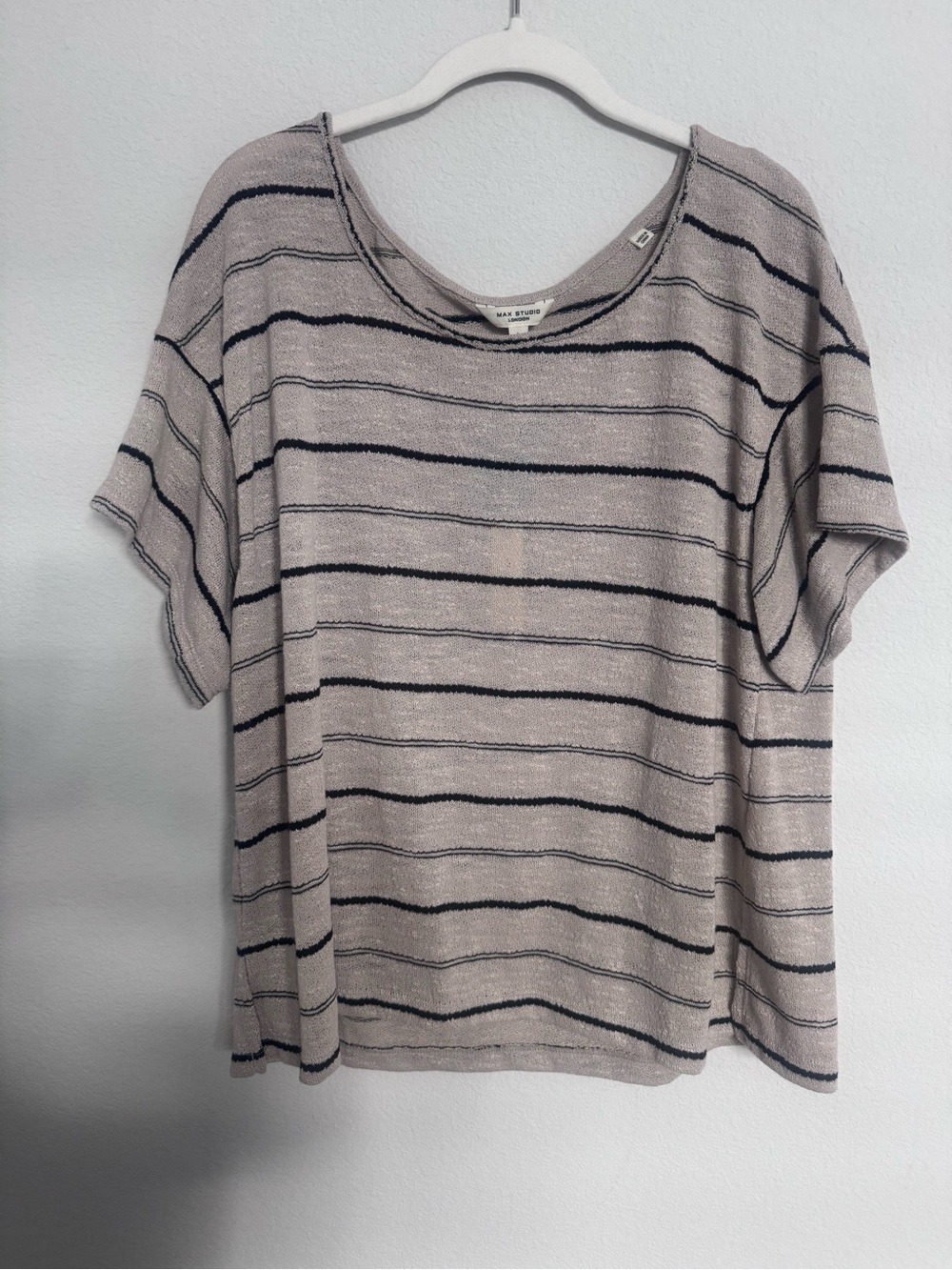 Max Studio Striped Top